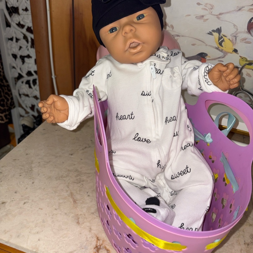 Real life like newborn girl by Jesmar made in Spain